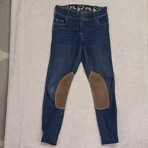 Blue Skinny Breech Jeans